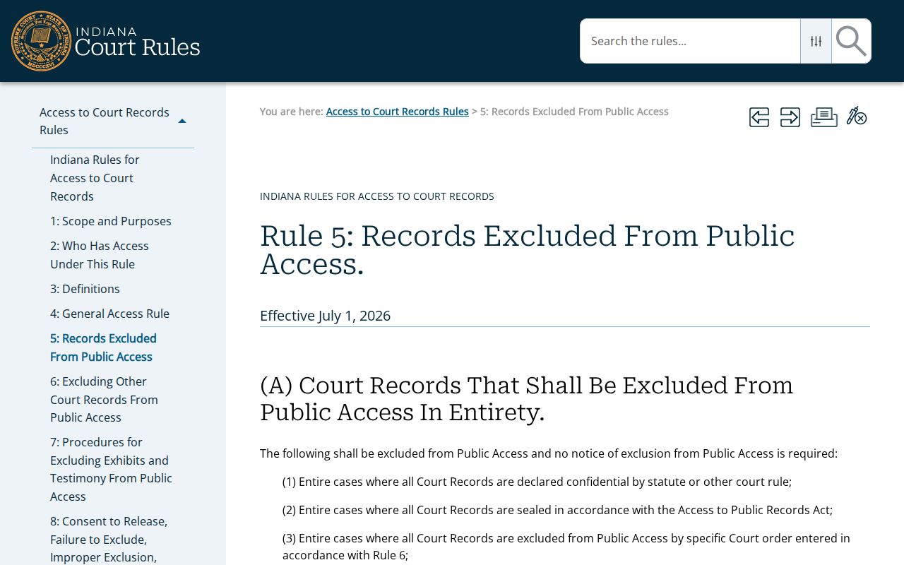 Jay County active warrant access rules