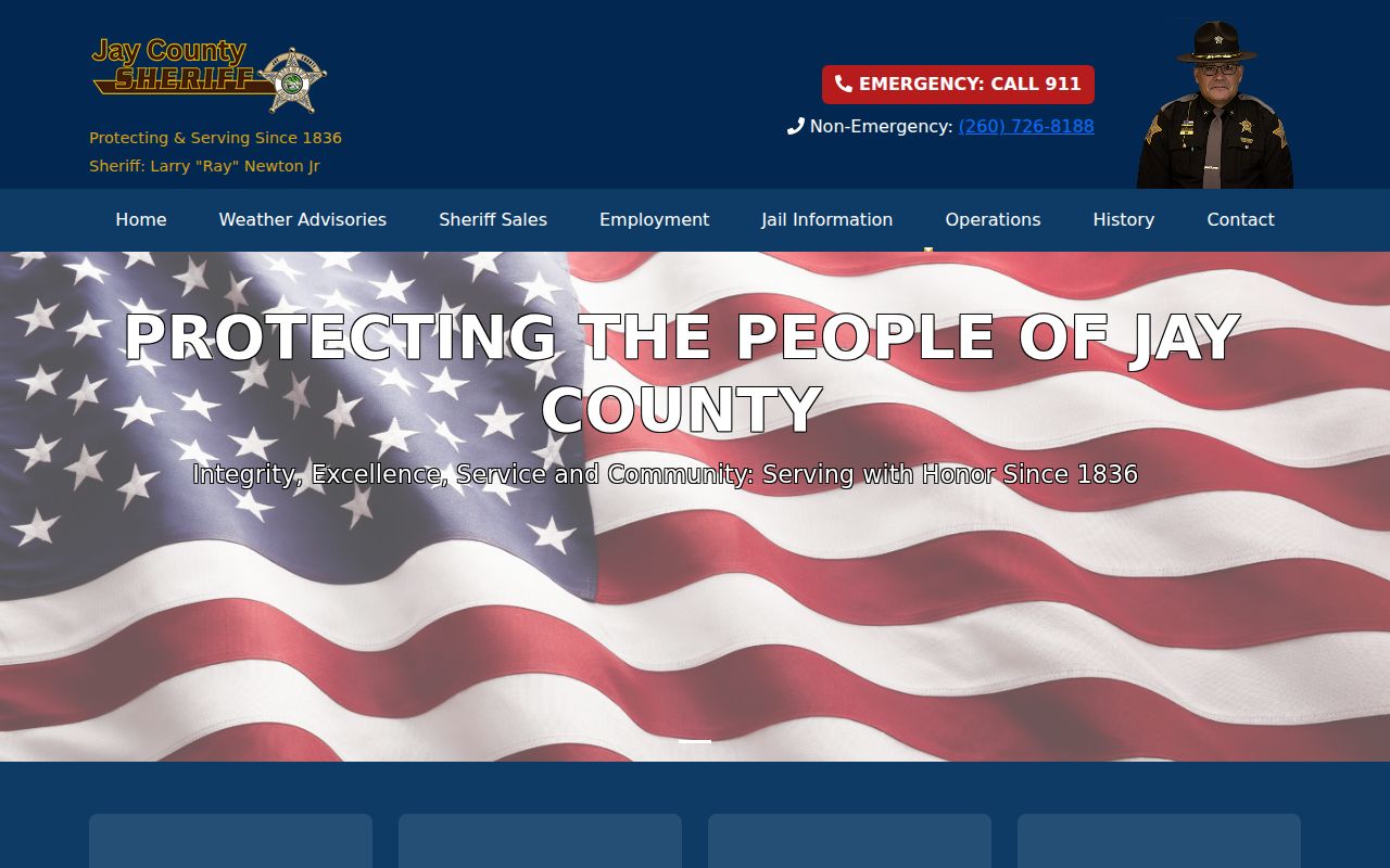Jay County warrant records sheriff website